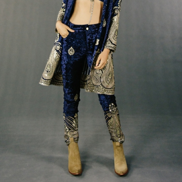 Lenni the Label Instrumental Jeans - navy velvet - Picture 3 of 11